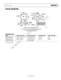 ADA4859-3ACPZ-R2 Datasheet Page 15