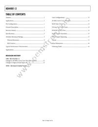 ADA4861-3YRZ-RL Datasheet Page 2