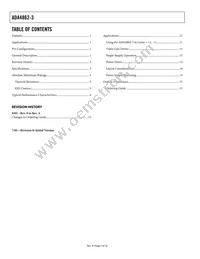 ADA4862-3YRZ-RL Datasheet Page 2