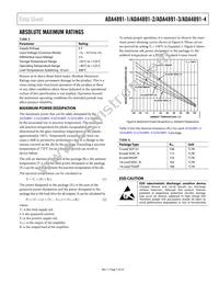 ADA4891-4ARZ-RL Datasheet Page 7