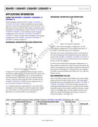 ADA4891-4ARZ-RL Datasheet Page 16