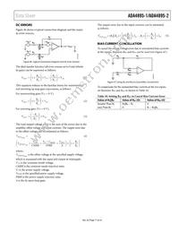 ADA4895-1ARJZ-RL Datasheet Page 17