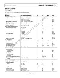 ADA4897-2TRMZ-EP Datasheet Page 3