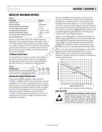 ADA4898-2YRDZ-RL Datasheet Page 5