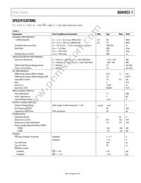 ADA4922-1ARDZ-RL Datasheet Page 3