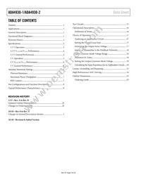 ADA4930-1SCPZ-EPRL Datasheet Page 2
