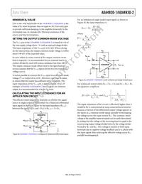 ADA4930-1SCPZ-EPRL Datasheet Page 19