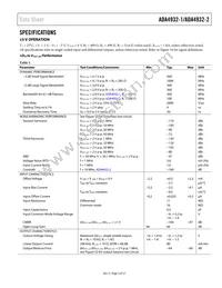 ADA4932-2YCPZ-RL Datasheet Page 3