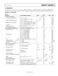 ADA4932-2YCPZ-RL Datasheet Page 5