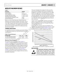 ADA4937-2YCPZ-R2 Datasheet Page 7