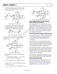 ADA4937-2YCPZ-R2 Datasheet Page 20