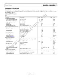 ADA4938-2ACPZ-R2 Datasheet Page 5