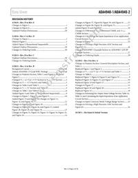 ADA4940-2ACPZ-RL Datasheet Page 3