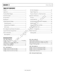 ADA4941-1YRZ-RL Datasheet Page 2