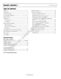 ADA4950-2YCPZ-R2 Datasheet Page 2