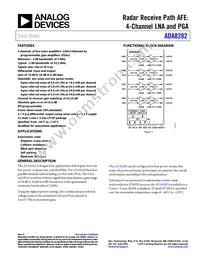 ADA8282WBCPZ-R7 Datasheet Cover
