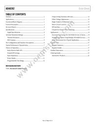 ADA8282WBCPZ-R7 Datasheet Page 2