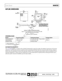 ADA8282WBCPZ-R7 Datasheet Page 21