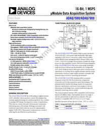 ADAQ7980BCCZ-RL7 Datasheet Cover