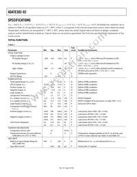 ADATE302-02BSVZ Datasheet Page 4