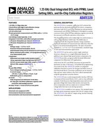 ADATE320-1KCPZ Datasheet Cover