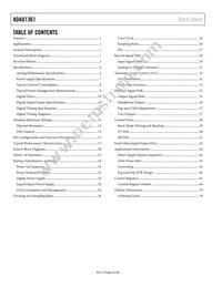ADAU1361BCPZ-RL Datasheet Page 2