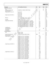 ADAU1373BCBZ-RL Datasheet Page 9