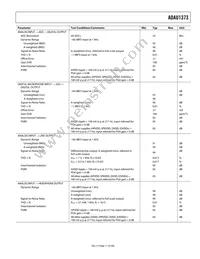 ADAU1373BCBZ-RL Datasheet Page 11