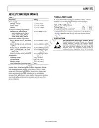 ADAU1373BCBZ-RL Datasheet Page 21