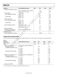 ADAU1381BCPZ-RL7 Datasheet Page 8
