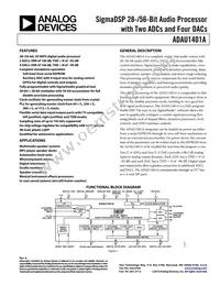 ADAU1401AWBSTZ-RL Datasheet Cover