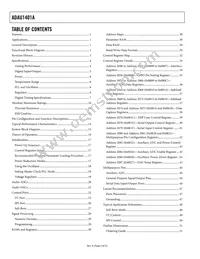ADAU1401AWBSTZ-RL Datasheet Page 2