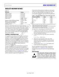 ADAU1467WBCPZ300RL Datasheet Page 17