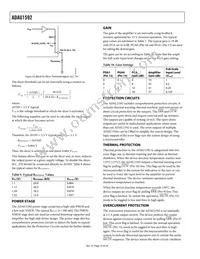 ADAU1592ACPZ-RL Datasheet Page 16