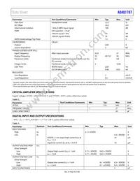 ADAU1787BCBZRL Datasheet Page 9