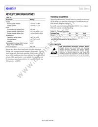 ADAU1787BCBZRL Datasheet Page 16