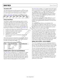 ADAU1962AWBSTZ-RL Datasheet Page 20