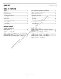 ADAU7002ACBZ-RL Datasheet Page 2
