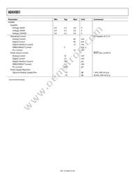 ADAV801ASTZ-REEL Datasheet Page 6