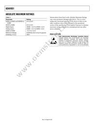 ADAV801ASTZ-REEL Datasheet Page 8
