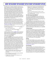 ADBF549WBBCZ5M03 Datasheet Page 7