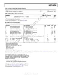 ADBF561WBBZ505 Datasheet Page 21