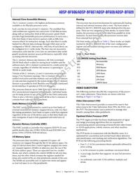 ADBF609WCBCZ502 Datasheet Page 9