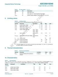 ADC0801S040TS/C1 Datasheet Page 5