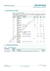 ADC0801S040TS/C1:1 Datasheet Page 2