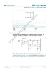 ADC1010S080HN/C1 Datasheet Page 17