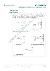 ADC1115S125HN/C1:5 Datasheet Page 19
