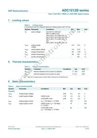 ADC1212D065HN/C1/5 Datasheet Page 7