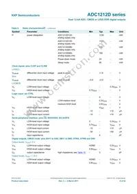 ADC1212D065HN/C1/5 Datasheet Page 8