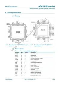ADC1410S105HN/C1:5 Datasheet Page 3